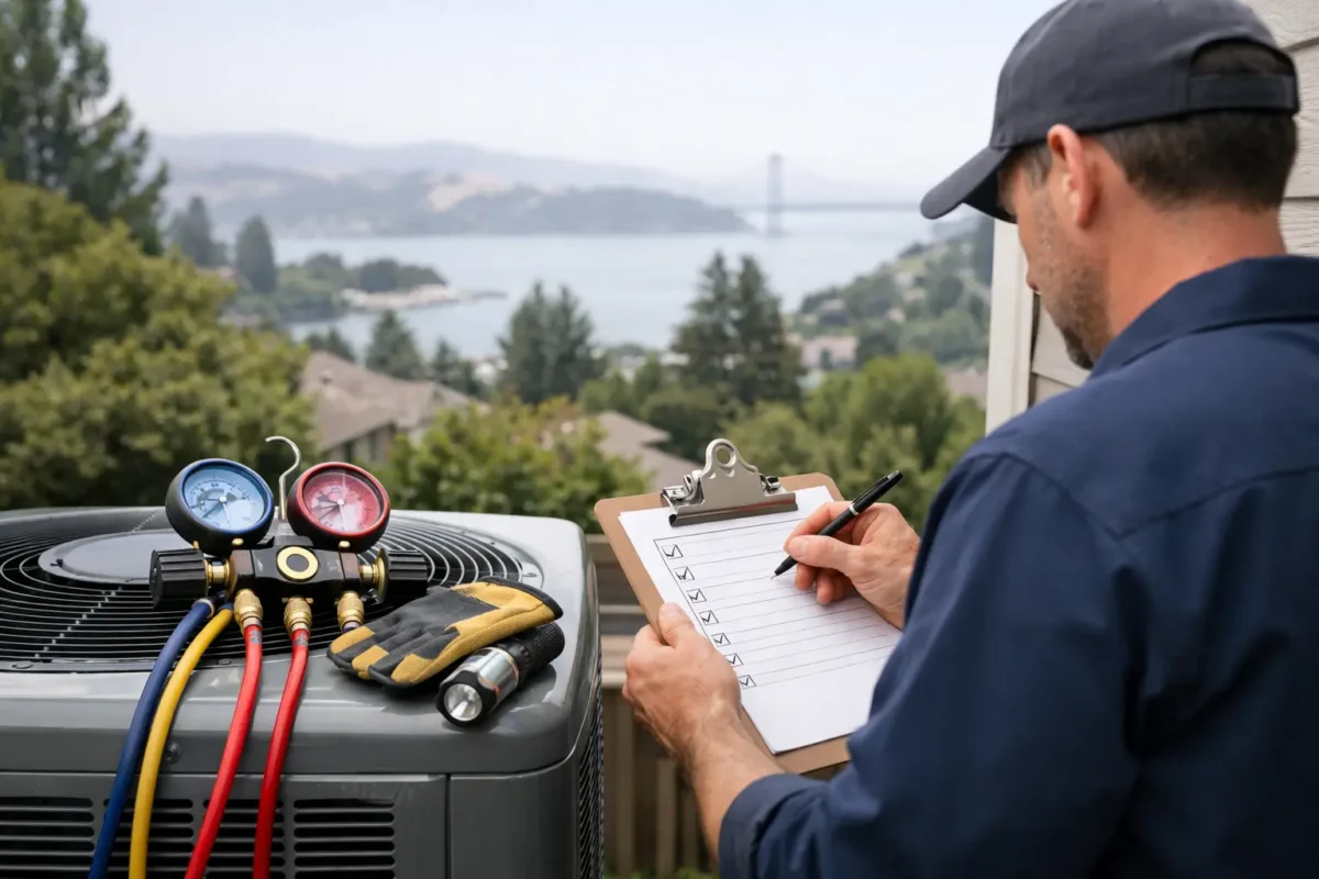 AC Maintenance Checklist for Bay Area Homes