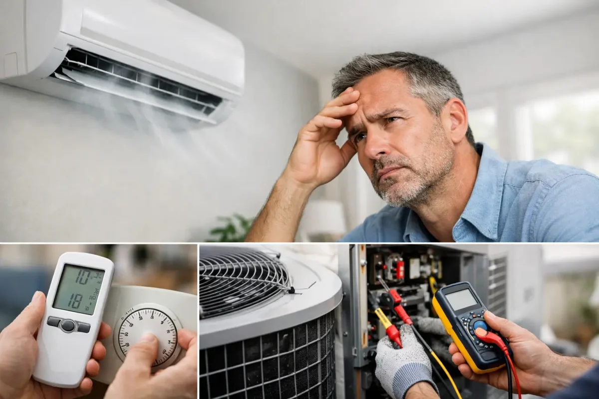 Why Is AC Not Cooling? Causes and Next Steps